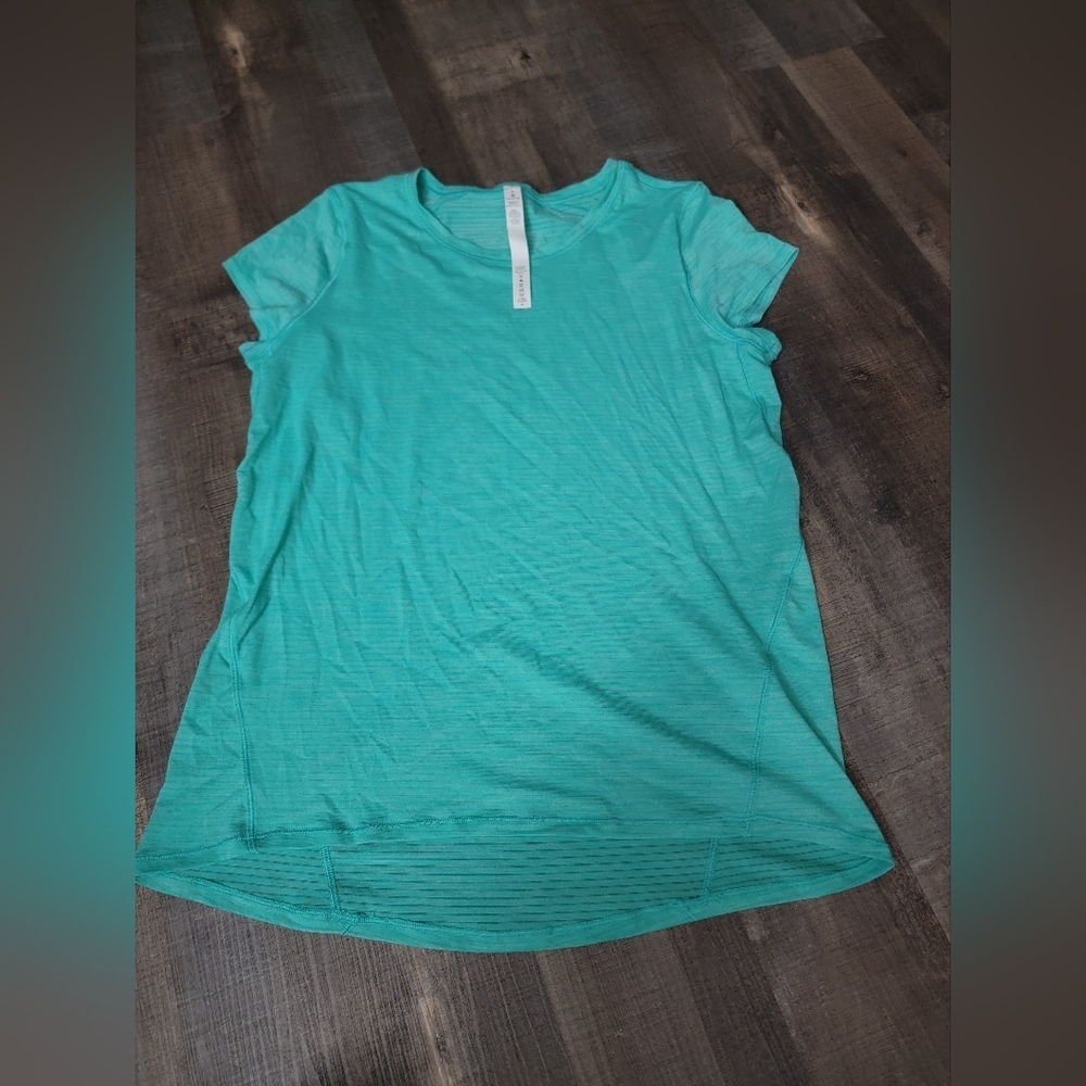 lululemon athletica Short Sleeve Tee in Teal